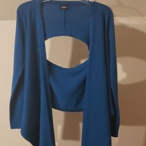 Kate Spade Gently worn wrap long sleeve sweater m